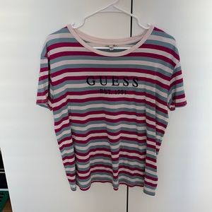 Guess striped tee